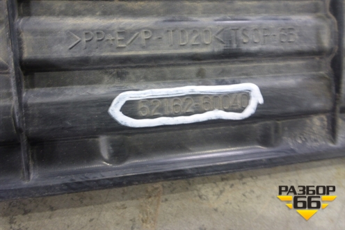 Накладка заднего бампера (до 2012г) (5216260040) для Lexus LX-570 с 2007-2015г (ЛХ) Накладка заднего бампера (до 2012г) (5216260040) для Lexus LX-570 с 2007-2015г (ЛХ)