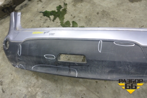 Бампер задний (85022JD00H) для Nissan Qashqai (J10E) с 2006-2013г (Кашкай)