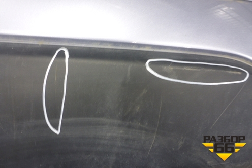 Бампер задний (85022JD00H) для Nissan Qashqai (J10E) с 2006-2013г (Кашкай)