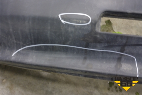 Бампер задний (85022JD00H) для Nissan Qashqai (J10E) с 2006-2013г (Кашкай)