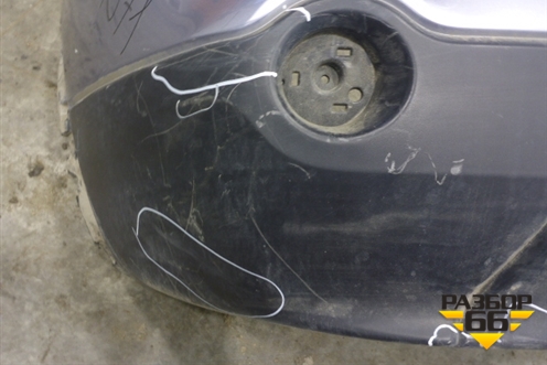Бампер задний (85022JD00H) для Nissan Qashqai (J10E) с 2006-2013г (Кашкай)