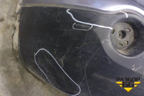 Бампер задний (85022JD00H) для Nissan Qashqai (J10E) с 2006-2013г (Кашкай)