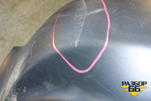 Юбка заднего бампера (до 2014г) (850B21KA1A) для Nissan Juke (F15) с 2010-2019г (Жук)