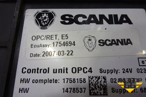 Блок управления АКПП (1758158) для Scania  4 Series с 1995-2005г