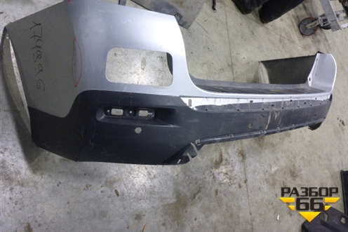 Бампер задний (под парктроник) (5215948170) для Toyota Highlander с 2007-2013г (Хайлендер)