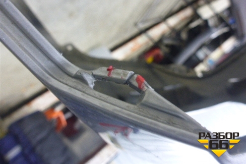 Бампер задний (под парктроник) (5215948170) для Toyota Highlander с 2007-2013г (Хайлендер)