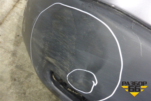 Бампер задний (до 2017г) (850224EA0H) для Nissan Qashqai (J11E) с 2013г (Кашкай)