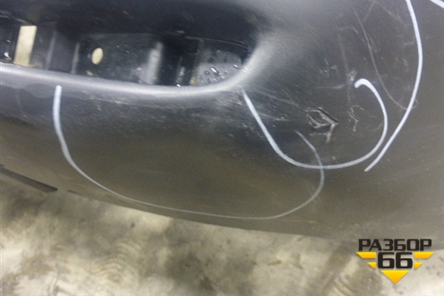 Бампер задний (до 2017г) (850224EA0H) для Nissan Qashqai (J11E) с 2013г (Кашкай)