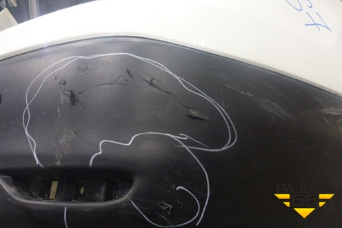 Бампер задний (до 2017г) (850224EA0H) для Nissan Qashqai (J11E) с 2013г (Кашкай)