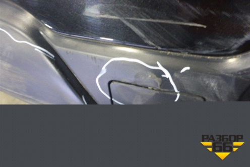Бампер задний (85022JD00H) для Nissan Qashqai (J10E) с 2006-2013г (Кашкай)