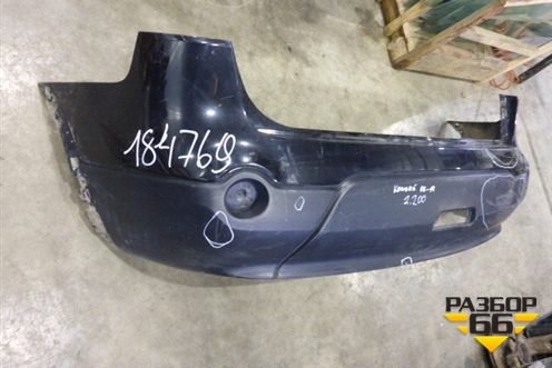 Бампер задний (85022JD00H) для Nissan Qashqai (J10E) с 2006-2013г (Кашкай)