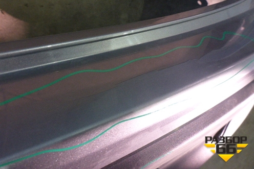 Бампер задний (под парктроник) (KD4750221) для Mazda CX 5 с 2012-2016г (СХ5)