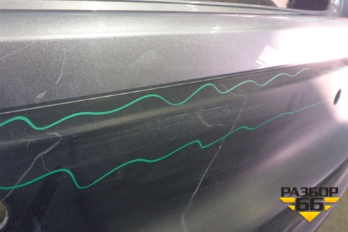 Бампер задний (под парктроник) (KD4750221) для Mazda CX 5 с 2012-2016г (СХ5)