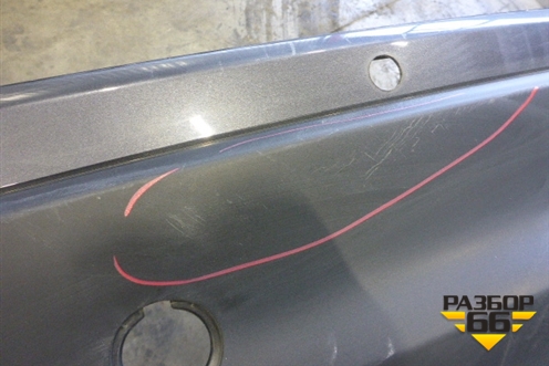 Бампер задний (под парктроник) (KD4750221) для Mazda CX 5 с 2012-2016г (СХ5)