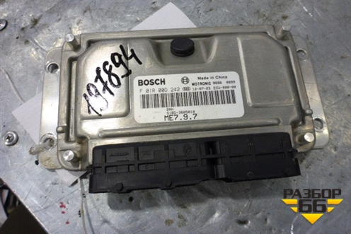 Блок управления двигателем (1.3л МКПП) (S18D3605010) для Chery Indis(S18D) с 2011г