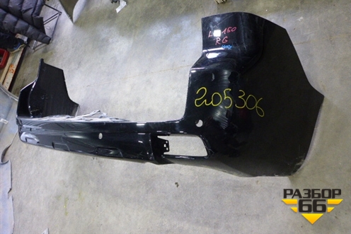 Бампер задний (до 2017г под парктроник) (5215960500) для Toyota Land Cruiser Prado(150) с 2009г (Ленд Крузер Прадо)