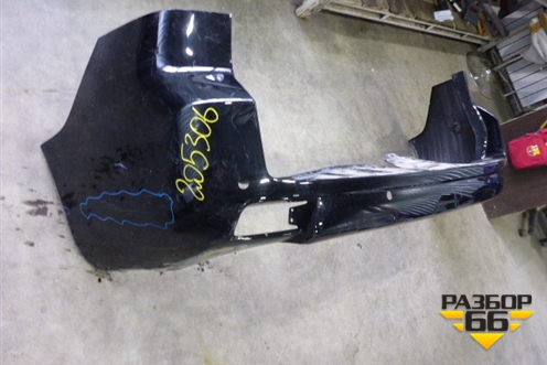 Бампер задний (до 2017г под парктроник) (5215960500) для Toyota Land Cruiser Prado(150) с 2009г (Ленд Крузер Прадо)