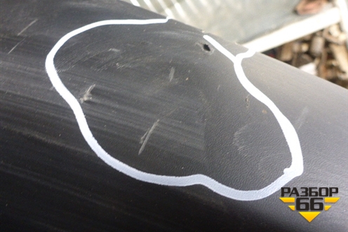 Юбка заднего бампера (до 2014г) (850B21KA1A) для Nissan Juke (F15) с 2010-2019г (Жук)