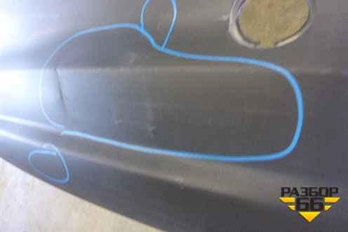 Бампер задний (под парктроник) (KD4750221) для Mazda CX 5 с 2012-2016г (СХ5)