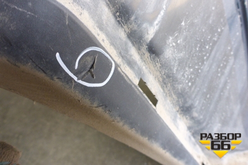 Бампер задний (под парктроник) (85022JU14H) для Nissan X-Trail (Т31) с 2007-2014г (Хтраил)