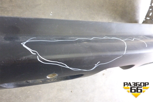 Бампер задний (под парктроник) (85022JU14H) для Nissan X-Trail (Т31) с 2007-2014г (Хтраил)