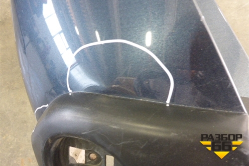 Бампер задний (под парктроник) (85022JU14H) для Nissan X-Trail (Т31) с 2007-2014г (Хтраил)