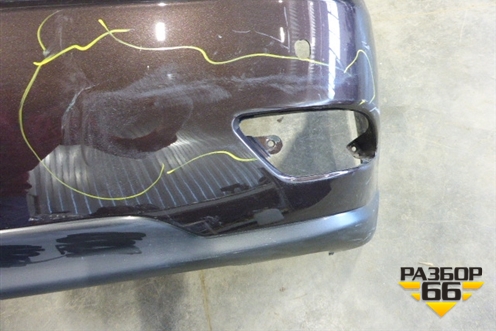 Бампер задний (под парктроник) (5215948100) для Lexus RX 300 c 2009-2015г (РХ)