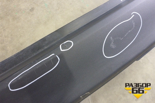 Бампер задний (до 2015г) (5215942190) для Toyota Rav-4 с 2012-2019г (Рав 4)