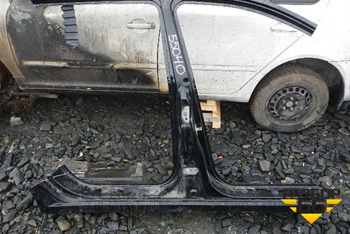 Порог со стойкой правый для Chery Cross Eastar (В14) с 2008г