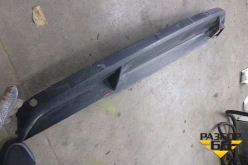 Юбка заднего бампера (под парктроник) (5E5807521) для Skoda Octavia (A7) с 2013г (Октавия)