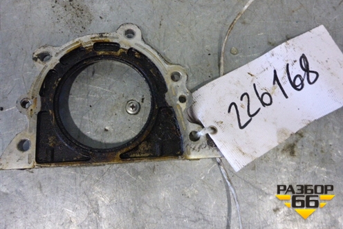 Крышка коленвала задняя (0.8л 12V) для Chery Sweet (QQ) с 2006г (Свит)