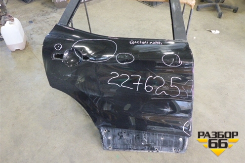 Дверь задняя правая (H21004EAMA) для Nissan Qashqai (J11E) с 2013г (Кашкай)