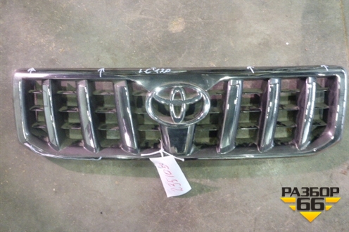 Решетка радиатора (темный хром) (5311160572) для Toyota Land Cruiser Prado(120) с 2002-2009г