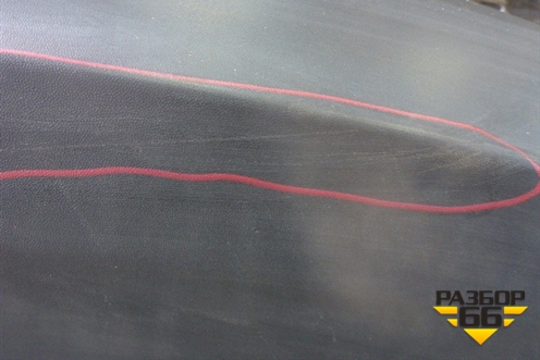 Бампер задний (Под парктроник) для Volkswagen Tiguan с 2011-2016г (Тигуан)