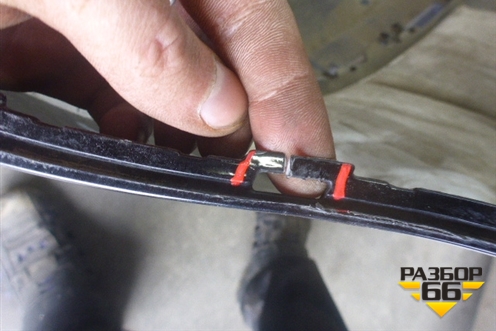 Бампер задний (Под парктроник) для Volkswagen Tiguan с 2011-2016г (Тигуан)