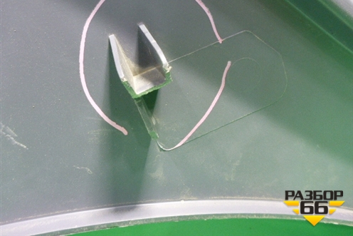 Обшивка двери правой под механику (1346166) для Scania 4 Series с 1995-2005г