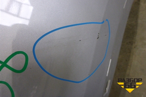 Бампер задний (под парктроник) (85022JU14H) для Nissan X-Trail (Т31) с 2007-2014г (Хтраил)