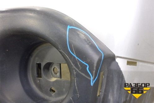 Бампер задний (под парктроник) (85022JU14H) для Nissan X-Trail (Т31) с 2007-2014г (Хтраил)