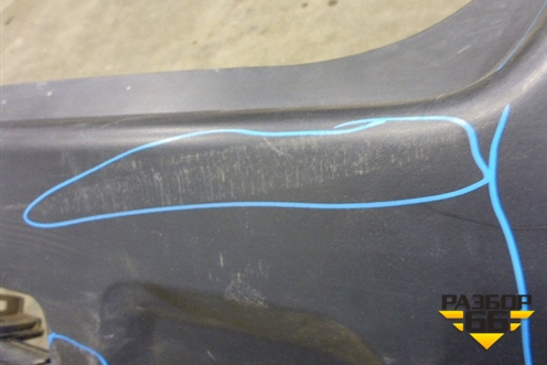 Бампер задний (под парктроник) (85022JU14H) для Nissan X-Trail (Т31) с 2007-2014г (Хтраил)