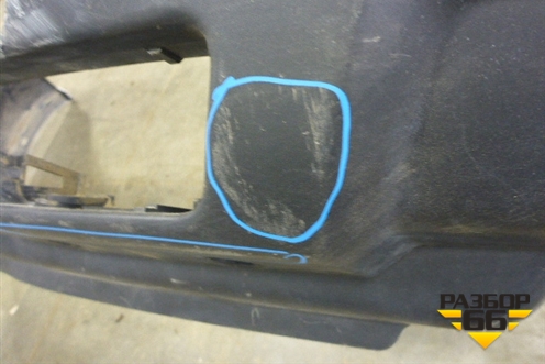 Бампер задний (под парктроник) (85022JU14H) для Nissan X-Trail (Т31) с 2007-2014г (Хтраил)