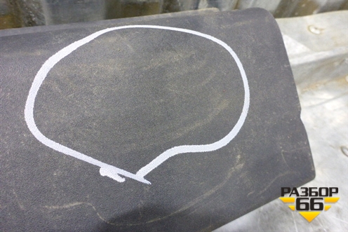 Накладка кабины правая  (продолжение кабины) (20530083) для Volvo TRUCK FH с 2002-2008г (ФШ)