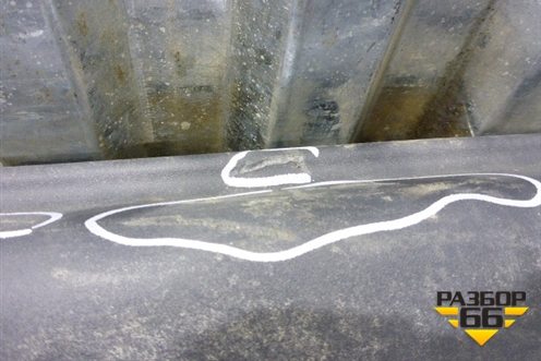 Накладка кабины правая  (продолжение кабины) (20530083) для Volvo TRUCK FH с 2002-2008г (ФШ)