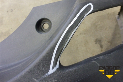 Бампер задний (до 2015г) (5215942190) для Toyota Rav-4 с 2012-2019г (Рав 4)