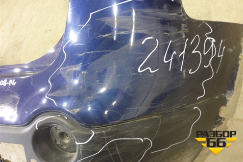 Бампер задний (под паркторник) для Nissan Qashqai+2 (JJ10E) с 2008-2013г (Кашкай)