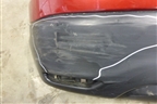 Бампер задний (до 2017г) (850224EA0H) для Nissan Qashqai (J11E) с 2013г (Кашкай)