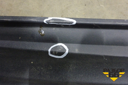 Накладка заднего бампера (до 2012г) (5216260040) для Toyota Land Cruiser (200) с 2008г (Ленд Крузер) Накладка заднего бампера (до 2012г) (5216260040) для Toyota Land Cruiser (200) с 2008г (Ленд Крузер)