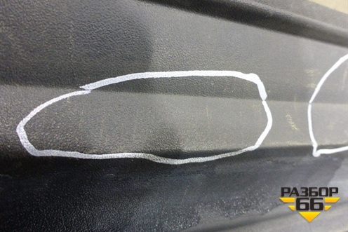 Накладка заднего бампера (до 2012г) (5216260040) для Toyota Land Cruiser (200) с 2008г (Ленд Крузер) Накладка заднего бампера (до 2012г) (5216260040) для Toyota Land Cruiser (200) с 2008г (Ленд Крузер)