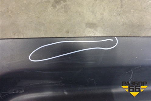 Юбка заднего бампера (до 2014г) (850B21KA1A) для Nissan Juke (F15) с 2010-2019г (Жук)