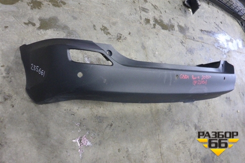 Бампер задний (до 2015г под парктроник) (5215942190) для Toyota Rav-4 с 2012-2019г (Рав 4)