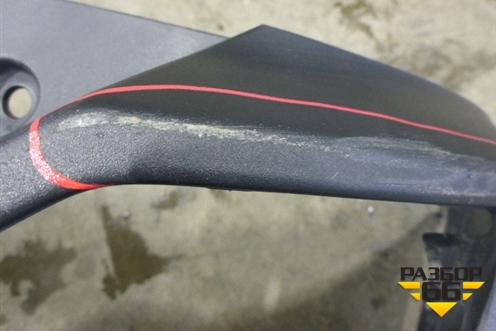 Бампер задний (до 2015г под парктроник) (5215942190) для Toyota Rav-4 с 2012-2019г (Рав 4)